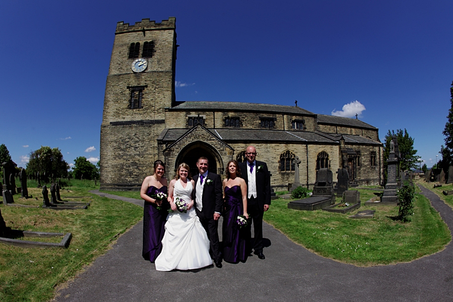 St Paul's Church, Drighlington, Leeds, Yorkshire, wedding, church family photos, wedding photographers in Morley